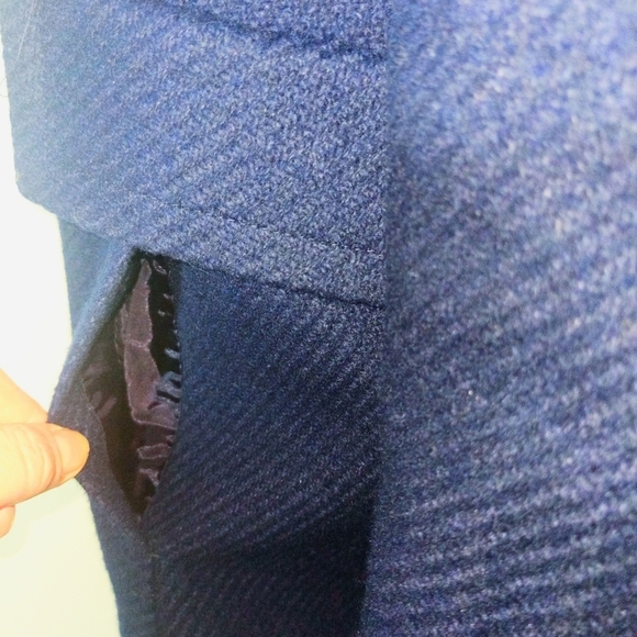 True vintage late 1960s 1970s pea coat - Picture 7 of 11